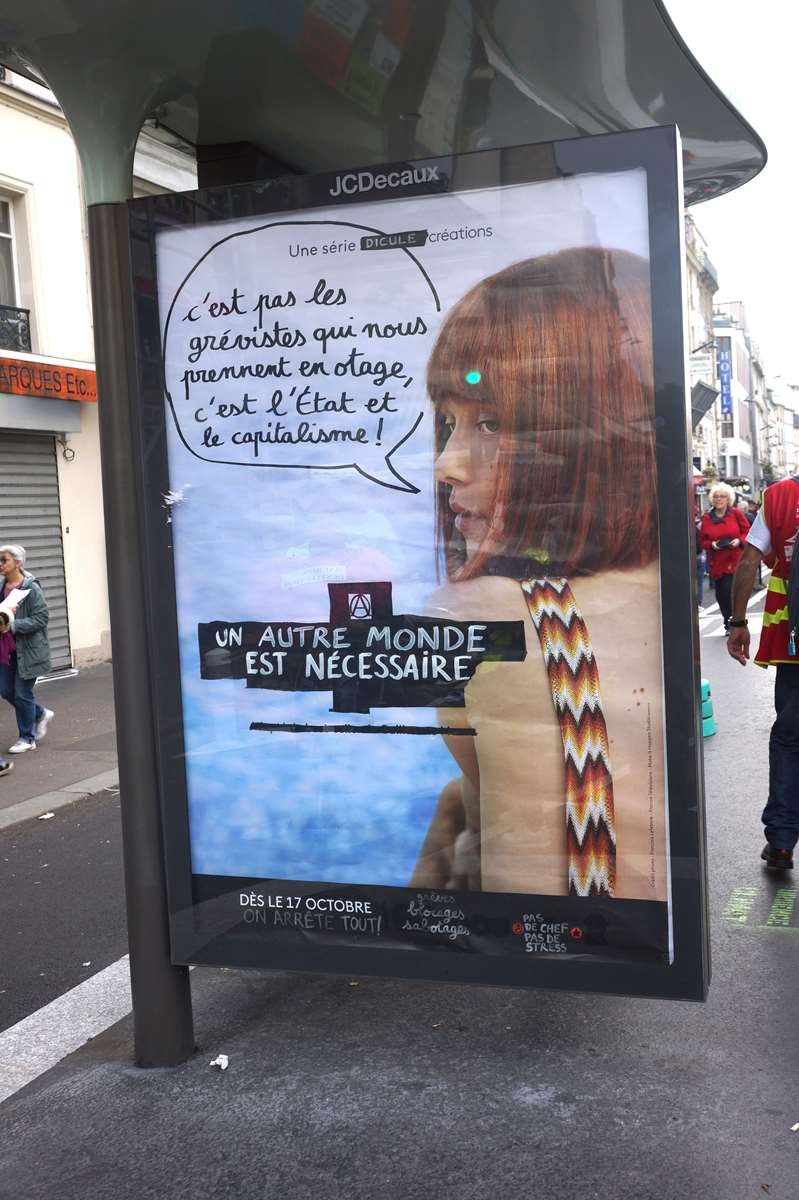 16 oct Paris les pancartes